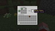 Crafting creeper charge, skull charge, or thing banner patterns is quite difficult (Image via Minecraft 1.19)